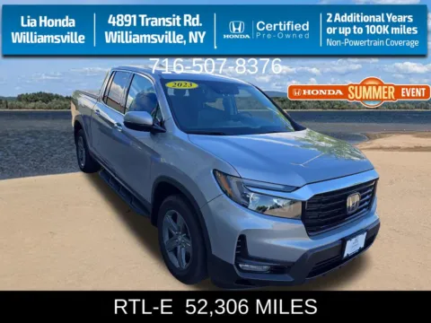 Silver 2023 Honda Ridgeline RTL-E for sale in Buffalo, NY