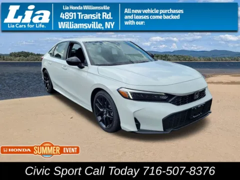 White 2026 Honda Civic Sport for sale in Buffalo, NY