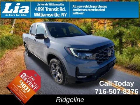Gray 2026 Honda Ridgeline TrailSport for sale in Buffalo, NY