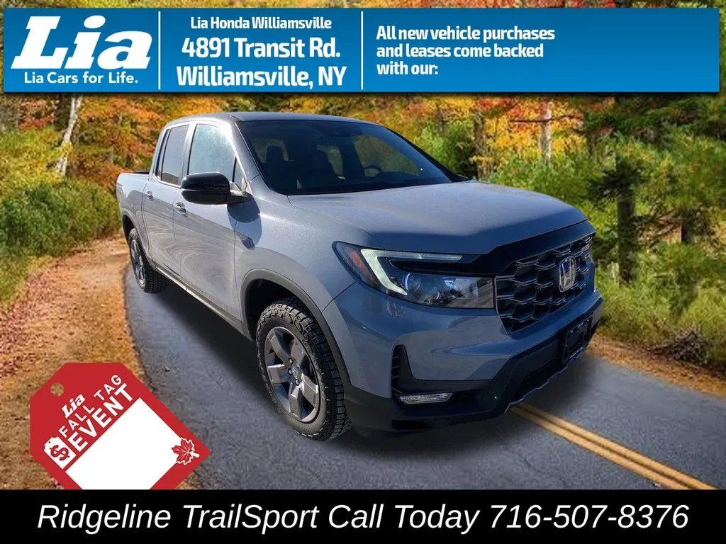Gray 2026 Honda Ridgeline TrailSport for sale in Buffalo, NY