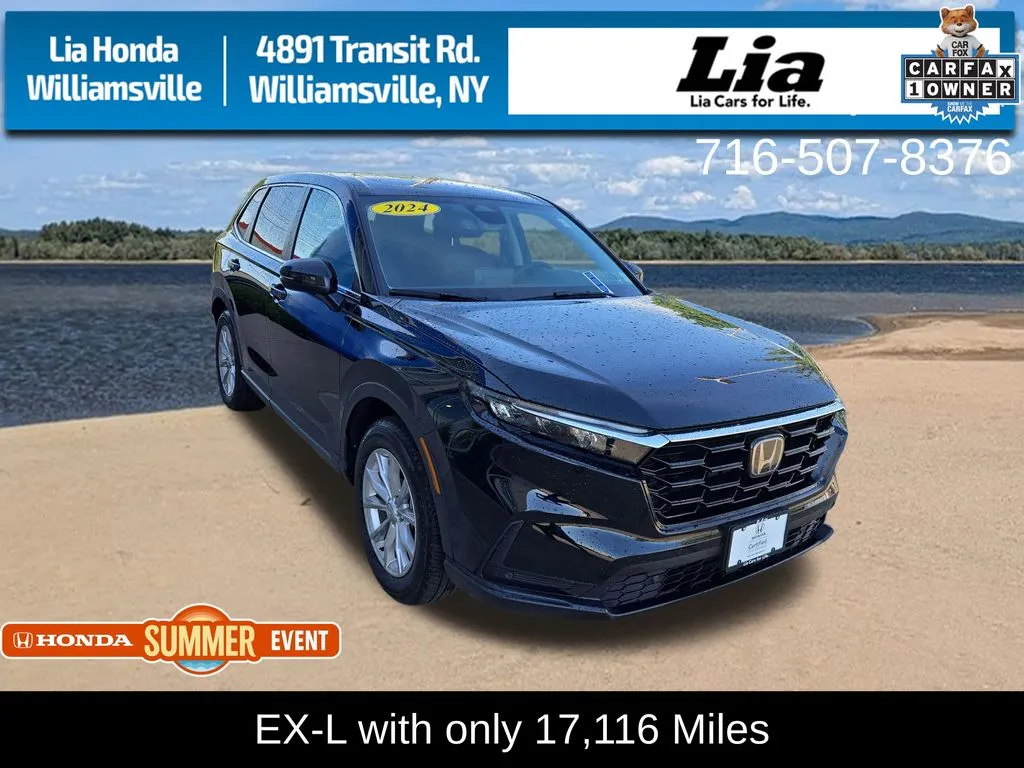 Black 2024 Honda CR-V EX-L for sale in Buffalo, NY