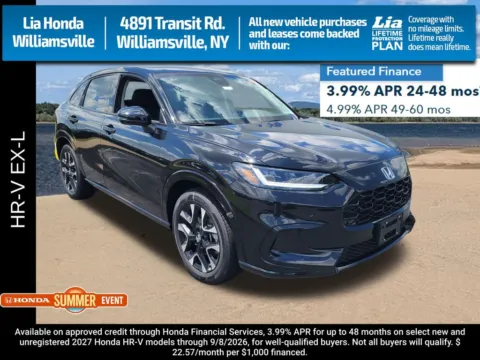 Black 2027 Honda HR-V EX-L for sale in Buffalo, NY