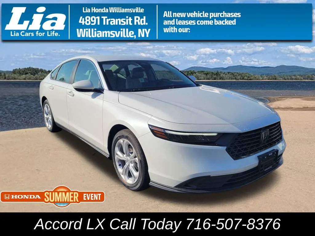 White 2026 Honda Accord LX for sale in Buffalo, NY