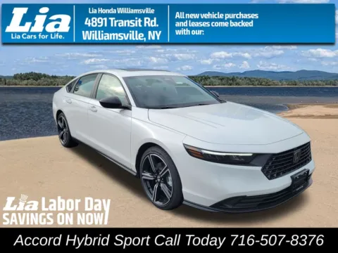 White 2026 Honda Accord Hybrid Sport for sale in Buffalo, NY