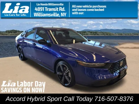 Blue 2026 Honda Accord Hybrid Sport for sale in Buffalo, NY