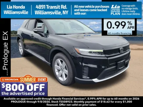 Black 2026 Honda Prologue EX for sale in Buffalo, NY