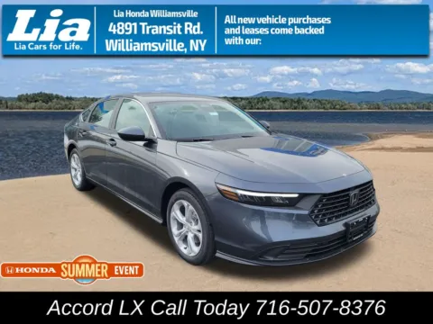 Gray 2026 Honda Accord LX for sale in Buffalo, NY