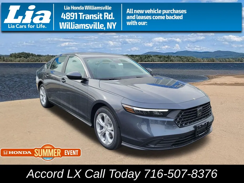 Gray 2026 Honda Accord LX for sale in Buffalo, NY