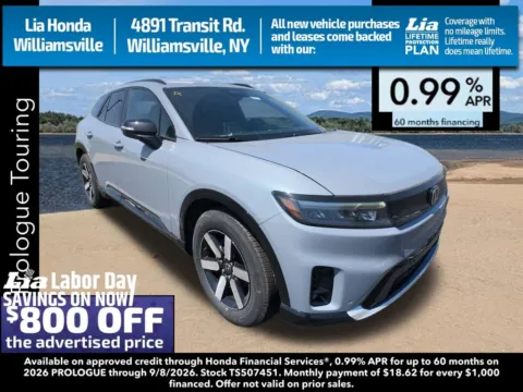 White 2026 Honda Prologue Touring for sale in Buffalo, NY