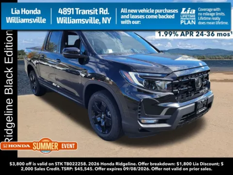Unknown 2026 Honda Ridgeline Black Edition for sale in Buffalo, NY