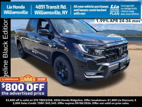 Unknown 2026 Honda Ridgeline Black Edition for sale in Buffalo, NY
