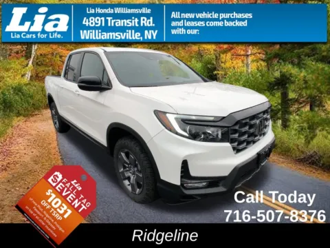 White 2026 Honda Ridgeline TrailSport for sale in Buffalo, NY