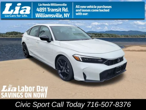 White 2026 Honda Civic Sport for sale in Buffalo, NY