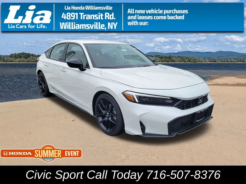 White 2026 Honda Civic Sport for sale in Buffalo, NY