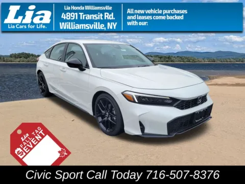 White 2026 Honda Civic Sport for sale in Buffalo, NY