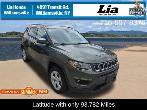 Green 2019 Jeep Compass Latitude for sale in Buffalo, NY