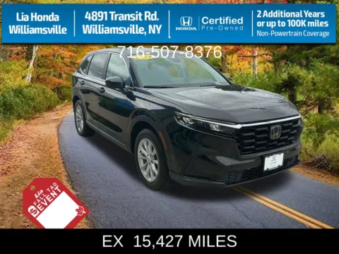 Black 2024 Honda CR-V EX for sale in Buffalo, NY