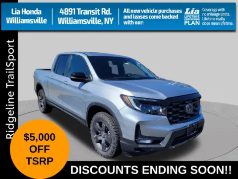 Silver 2026 Honda Ridgeline TrailSport for sale in Buffalo, NY
