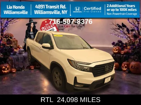 White 2023 Honda Ridgeline RTL for sale in Buffalo, NY