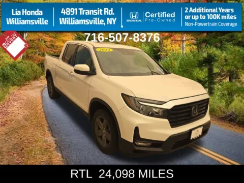 White 2023 Honda Ridgeline RTL for sale in Buffalo, NY