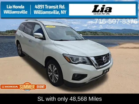 White 2019 Nissan Pathfinder SL for sale in Buffalo, NY
