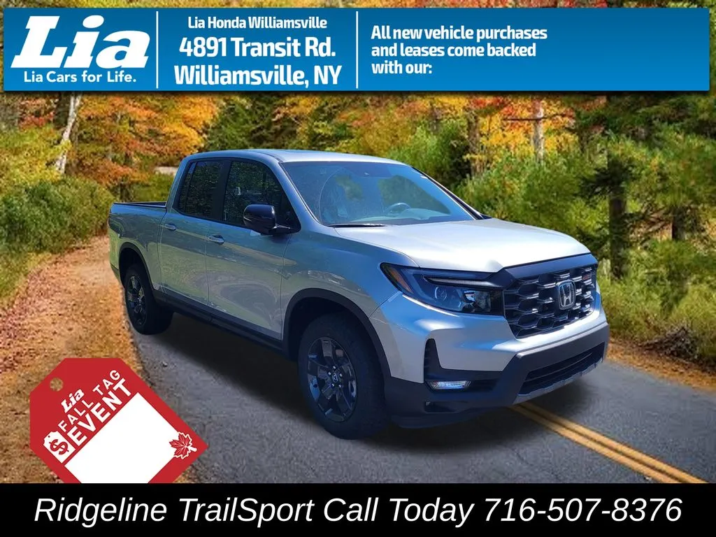 Silver 2026 Honda Ridgeline TrailSport for sale in Buffalo, NY