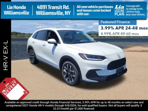 White 2027 Honda HR-V EX-L for sale in Buffalo, NY