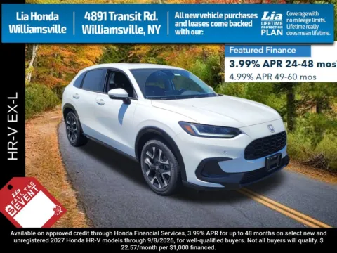 White 2027 Honda HR-V EX-L for sale in Buffalo, NY