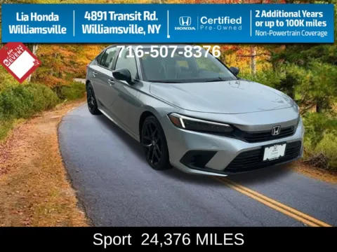 Silver 2023 Honda Civic Sport for sale in Buffalo, NY
