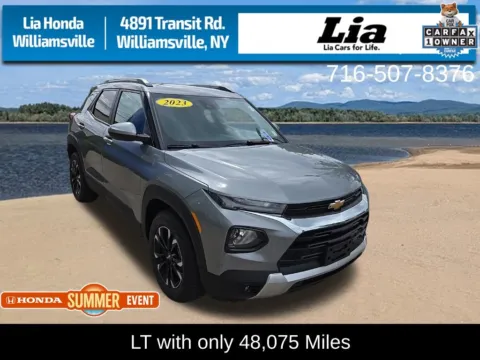 Gray 2023 Chevrolet TrailBlazer LT for sale in Buffalo, NY