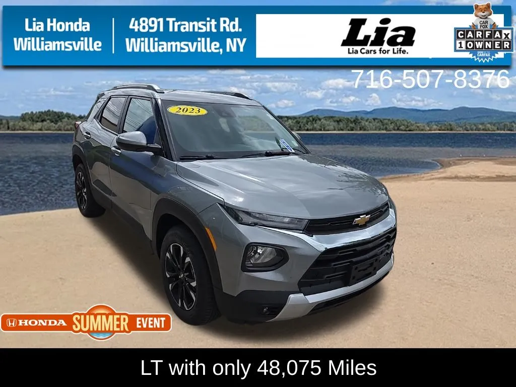 Gray 2023 Chevrolet TrailBlazer LT for sale in Buffalo, NY