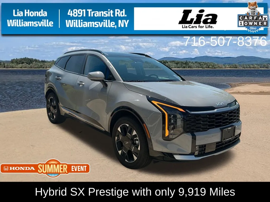 Gray 2026 Kia Sportage Hybrid SX-Prestige for sale in Buffalo, NY