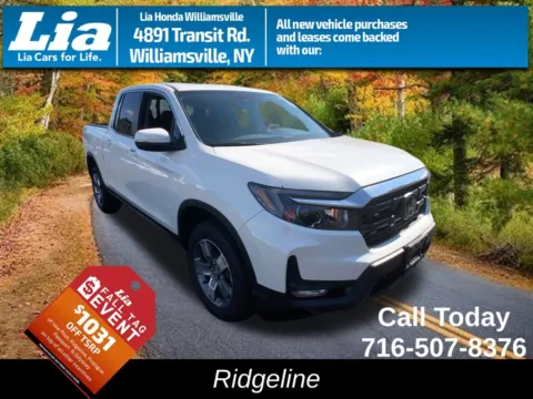 White 2026 Honda Ridgeline RTL for sale in Buffalo, NY