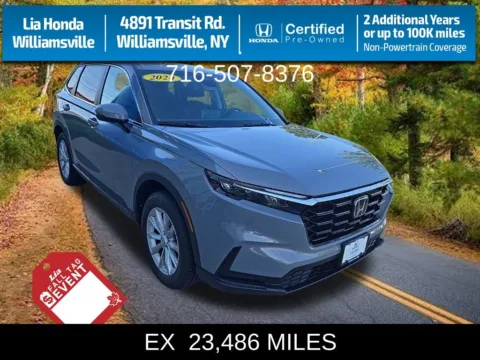 Gray 2024 Honda CR-V EX for sale in Buffalo, NY