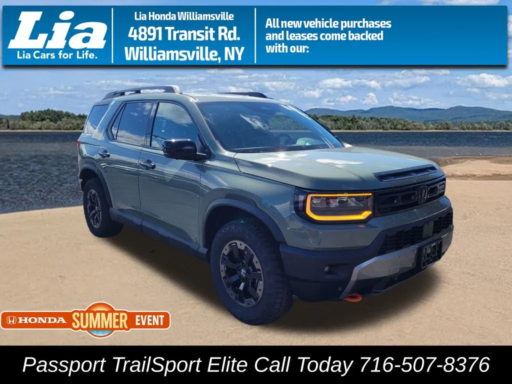 Green 2026 Honda Passport TrailSport Elite for sale in Buffalo, NY