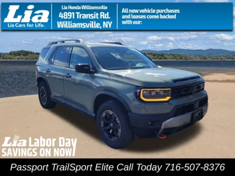 Green 2026 Honda Passport TrailSport Elite for sale in Buffalo, NY