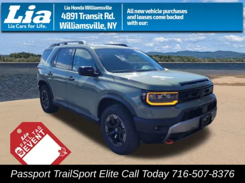 Green 2026 Honda Passport TrailSport Elite for sale in Buffalo, NY