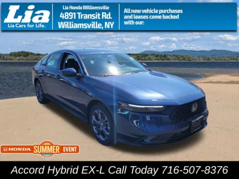 Blue 2026 Honda Accord Hybrid EX-L for sale in Buffalo, NY