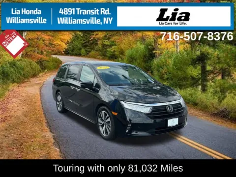 Black 2022 Honda Odyssey Touring for sale in Buffalo, NY
