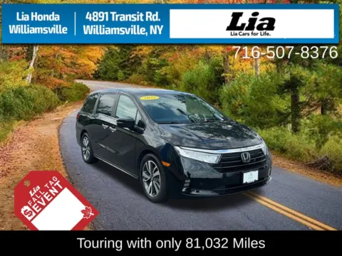 Black 2022 Honda Odyssey Touring for sale in Buffalo, NY