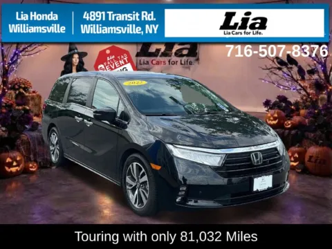 Black 2022 Honda Odyssey Touring for sale in Buffalo, NY