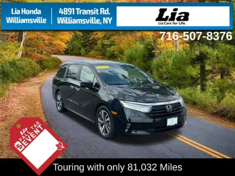 Black 2022 Honda Odyssey Touring for sale in Buffalo, NY
