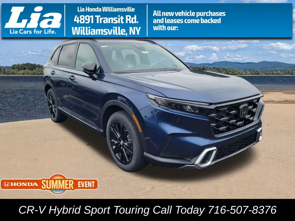 Blue 2026 Honda CR-V Hybrid Sport Touring for sale in Buffalo, NY