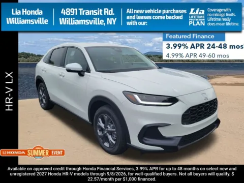 White 2027 Honda HR-V LX for sale in Buffalo, NY