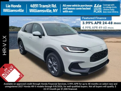 White 2027 Honda HR-V LX for sale in Buffalo, NY