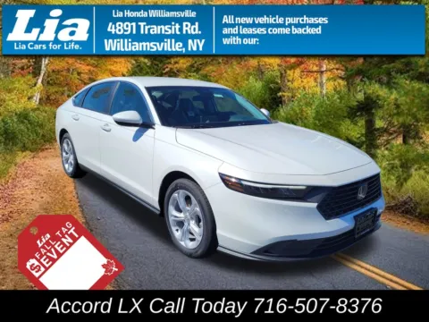 White 2026 Honda Accord LX for sale in Buffalo, NY