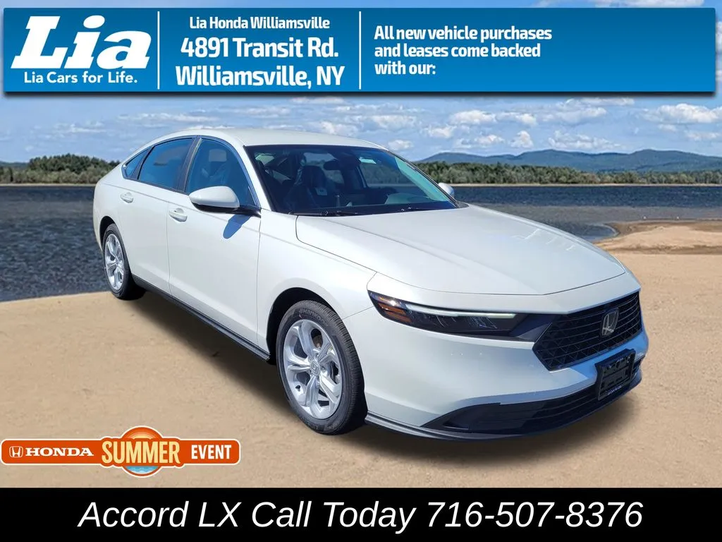 White 2026 Honda Accord LX for sale in Buffalo, NY
