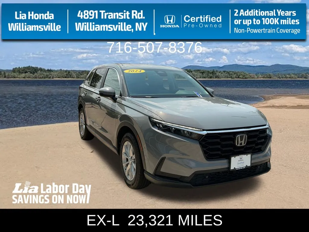 Gray 2024 Honda CR-V EX-L for sale in Buffalo, NY