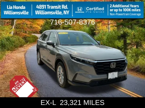 Gray 2024 Honda CR-V EX-L for sale in Buffalo, NY