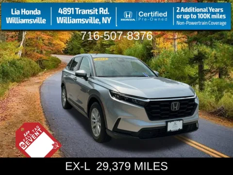 Silver 2024 Honda CR-V EX-L for sale in Buffalo, NY